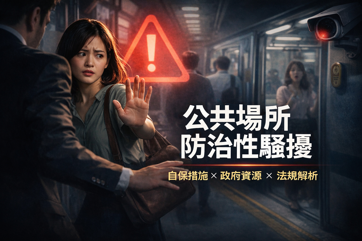 尊重從拒絕開始，Say No to 性騷擾！(公共場所篇)
